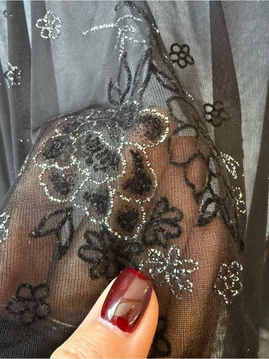 Vintage Y2K Taboo Asymmetrical Whimsigoth Witchy Fairy Halter Cocktail Dress - Picture 7 of 10